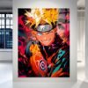 Naruto Inferno Pulse anime paveikslas ant metalo – HD spauda | SublimateIt.lt