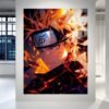 Naruto Ember Vision anime paveikslas ant metalo – HD spauda | SublimateIt.lt