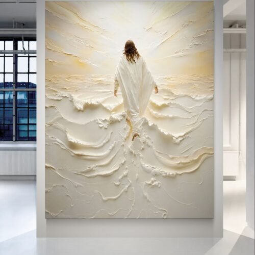 „THE ASCENSION“ – Jėzaus Kristaus paveikslas ant aliuminio