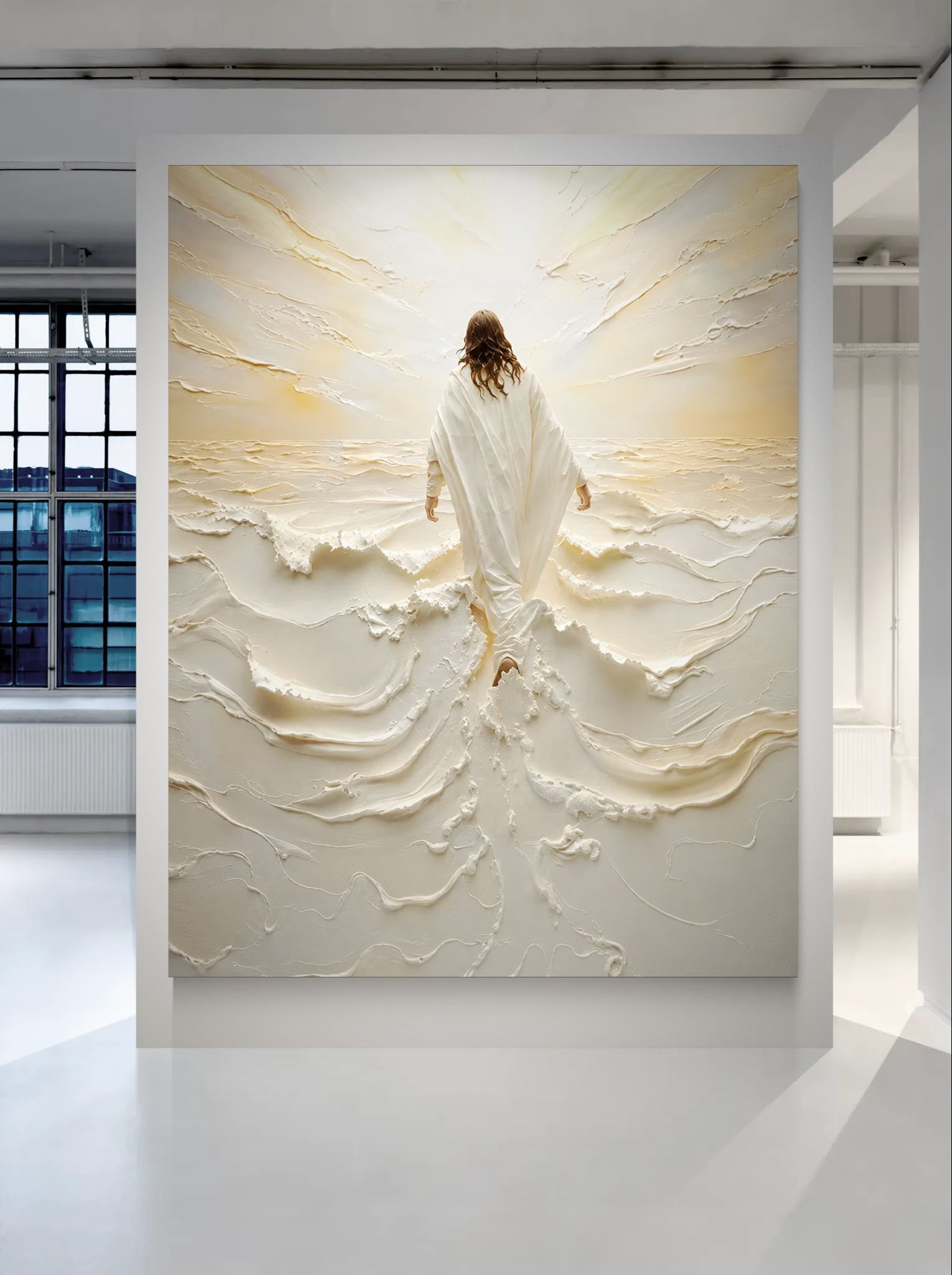 „THE ASCENSION“ – Jėzaus Kristaus paveikslas ant aliuminio