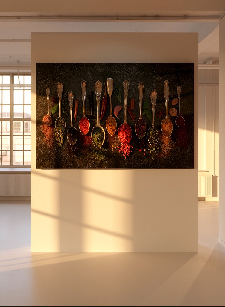 „COLORWOOD“ – Spalvotos medienos paveikslas ant aliuminio - Image 2