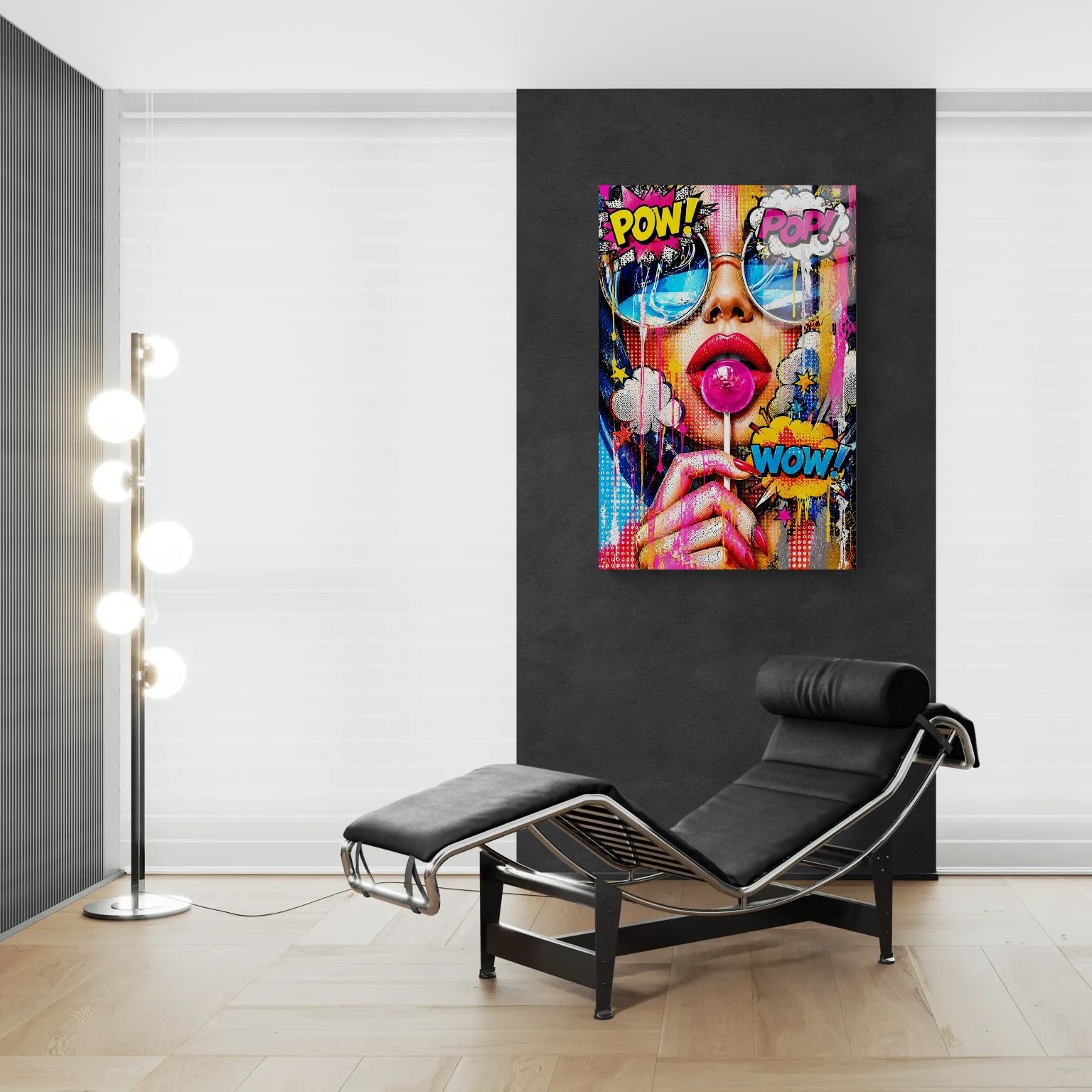 „POP ICON“ – Pop Art paveikslas ant aliuminio - Image 3