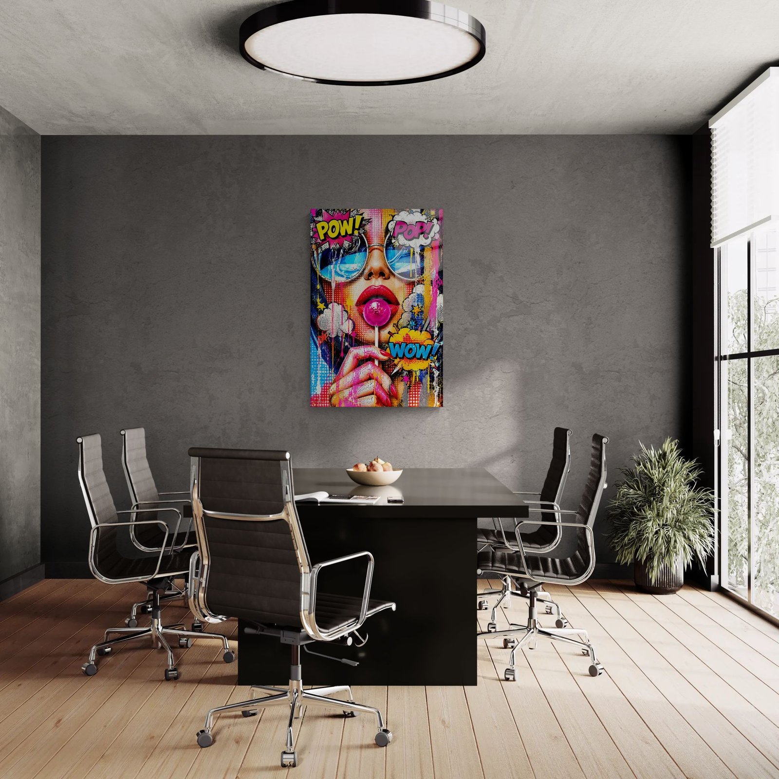 „POP ICON“ – Pop Art paveikslas ant aliuminio - Image 5