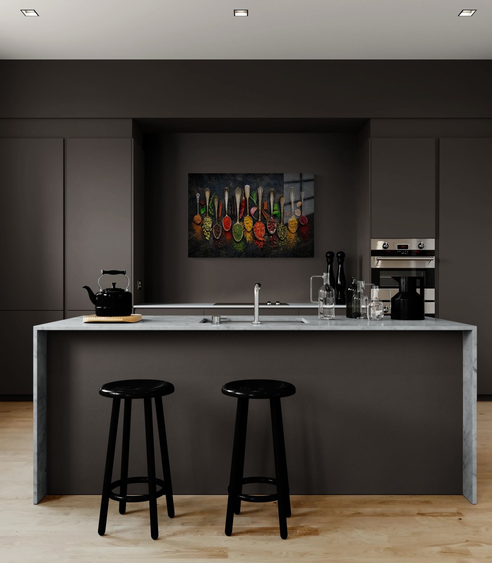 „SPICE SYMPHONY“ – Virtuvės paveikslas ant aliuminio - Image 5
