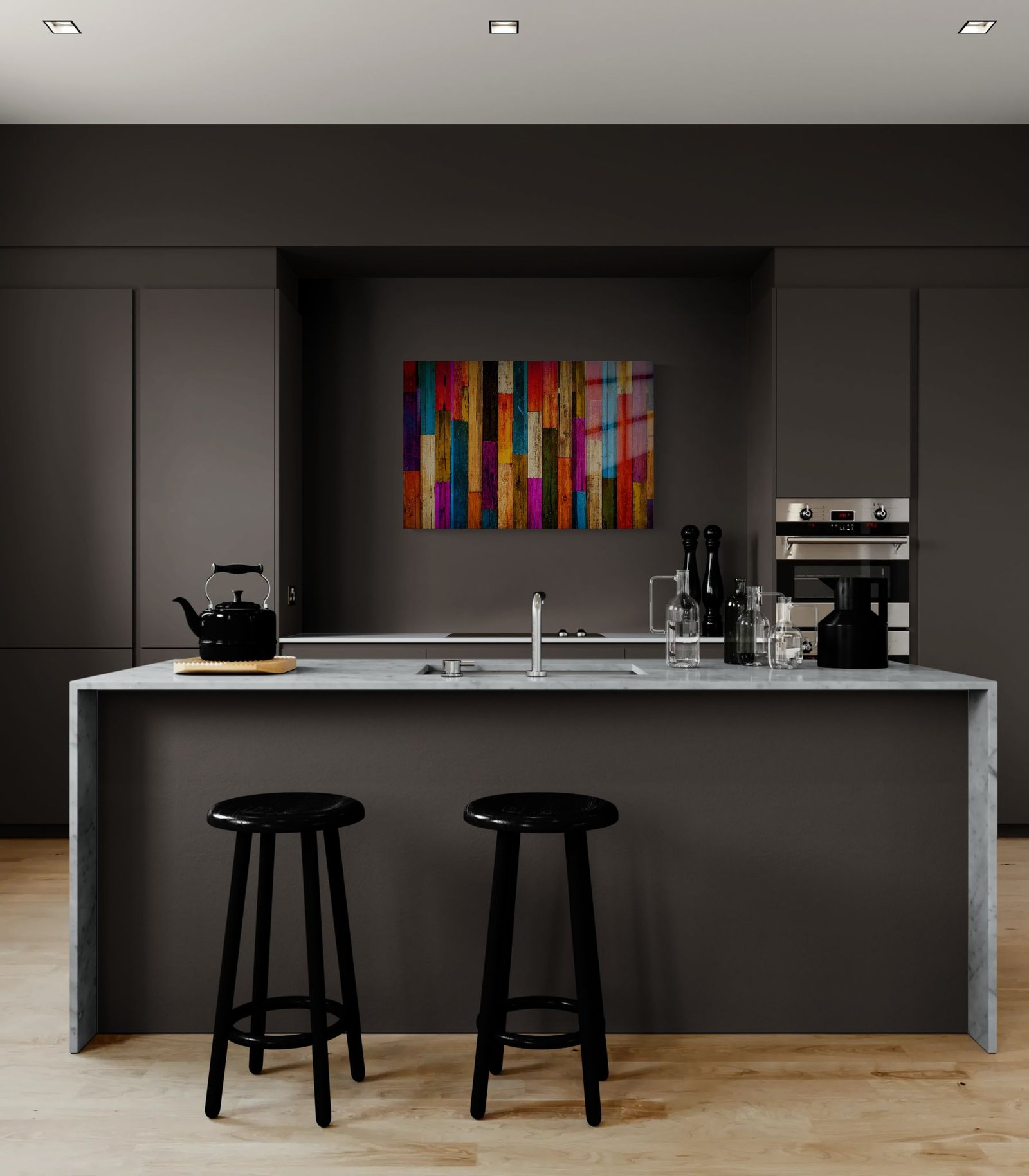 „COLORWOOD“ – Spalvotos medienos paveikslas ant aliuminio - Image 7
